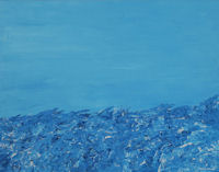 Original Painting by Carol Fincher - A Wild Blue Sea