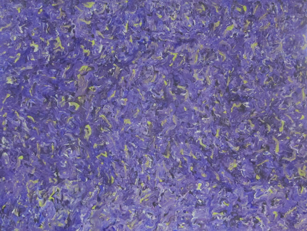 Original Painting by Carol Young - Abstract in Purple