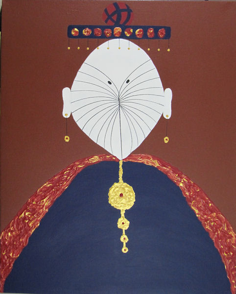 Stylized Oriental Portrait by Fincher-Young