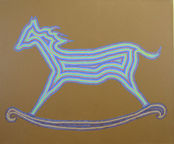 Hobby Horse in Dot Style by Fincher-Young